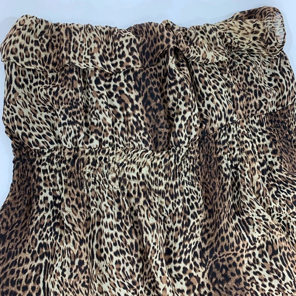 Forever 21+ Plus Size Ruffle Leopard Maxi Dress - Picture 6 of 6
